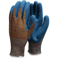 Town and Country Eco Flex Pro Garden Gloves Blue / Brown L Pack of 1