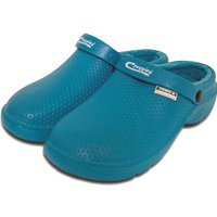 Town and Country Fleecy EVA Cloggies Garden Shoes Teal Size 4