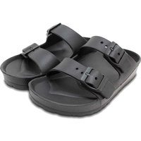 Town and Country Twin Strap Sandals Black Size 5