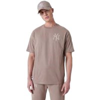 Men’s Short Sleeve T-Shirt New Era ESSNTLS LC OS TEE NEYYAN 60435555 Grey