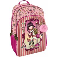 School Bag Gorjuss Carousel Salmon 29 x 45 x 17 cm