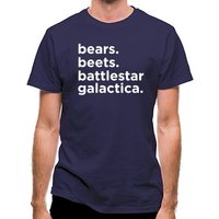 Bears Beets Battlestar Galactica classic fit.