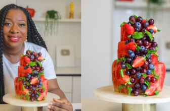 HOW TO MAKE A WATERMELON CAKE – YOUR GUEST WOULD BE “WOWED”