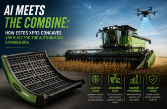AI Meets the Combine: How Estes XPR3 Concaves Are Built for the Autonomous Farming Era
