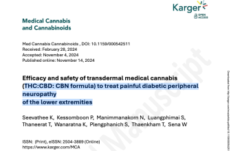 Study: How THC: CBD formula treats painful diabetic neuropathy of the lower extremities.
