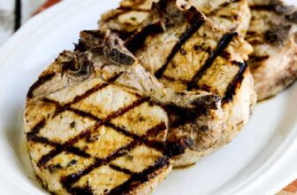 Greek Pork Chops – Kalyn’s Kitchen