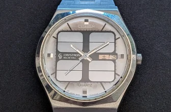 World’s First Analog Solar Watch