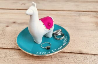 Llama Jewellery Trinket Dish Ring Earring Holder