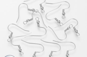 20 Stainless Steel 304 Earring wires Hooks Ear Wire 20mm Jewellery Making STA21