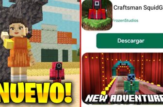 CRAFTSMAN SQUIDGAME YA EN LA PLAYSTORE CON MINIJUEGOS!