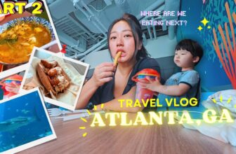 EATING Our Way Through Atlanta ft. Georgia Aquarium Blew Our Minds #travelvlog #duluth