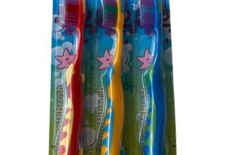 3pc Kids Children Nano Toothbrush Oral Dental Soft Bristles Manual Grip Baby