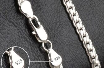 925 Sterling Silver Filled 5MM Flat Snake Chain Necklace for Woman Man Jewellery