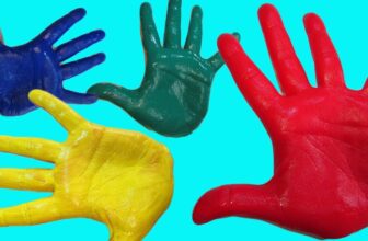 Сборник Учим цвета Learn colors Развивающий мультик Песня Про пальчики Рисуем на руке Семья пальчики