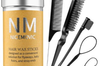 Hair Wax Stick Set for Flyaways Stocking Stuffers for Women Kids Christmas/Birth