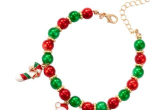 Christmas Bracelets for Women Girls Adjustable Wrist Jewelry Child