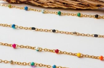 Beaded Layered Necklaces for Women, Multicoloured Necklace, Bohemian Jewellery