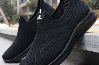 Mens Casual  Lightweight Running Pumps Walk Sports Slip On Trainers Shoes