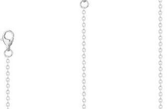 3 Size Silver Chain Extender for Necklace Stainless Steel Bracelet Jewelry Maker