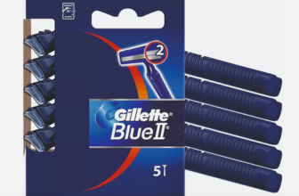 GILLETTE BLUE II FIXED DISPOSABLE RAZORS MEN SHAVE PACK OF 5 10 20