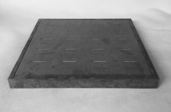 Jewellery Display Ring Trays x 3 (Ash Grey) *Made in the UK*