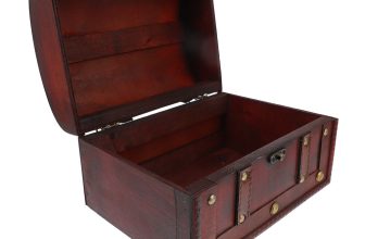 treasure chest treasure chest large Retro Jewelry Container Wooden