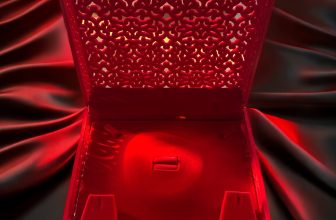 Luxury Red Velvet Filigree Large Set, Jewellery Box Gift Display Storage Box