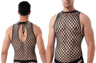 UK Men Fishnet Bodysuit Hollow Out Bodystockings Babydoll Nightwear Lingerie