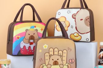 10 Colors Capybara Lunch Bag Thickened Thermal Insulation Bag  Kids Adults