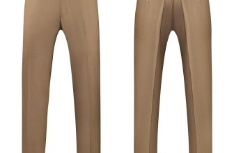 👌 Men’s Oversized Solid Color Suit Pants Men’s Business Straight Leg Suit Pants