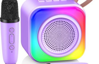 *BARGAIKids Karaoke Machine 2 Microphones – Birthday Gift for Girls Boys Kids P3