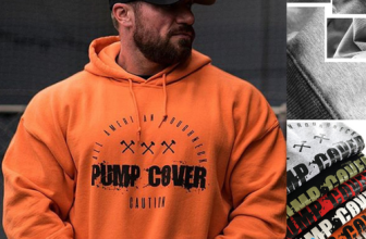 HOT Men Gym Muscle Fit Bodybuilding Hoodies Workout Sweatshirt Pullover Fitness