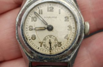 Vintage Dunklings Rolex Mens Military Watch