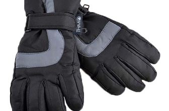 Kids Thinsulate Ski Gloves for Winter | THMO | Waterproof Fleece Lined Gloves