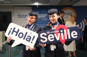PHOTOS: Air Serbia launches eighth Spain route