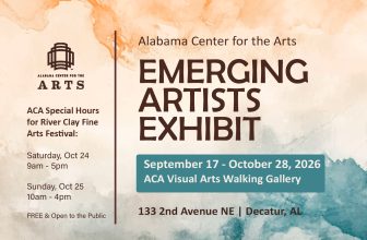 2026 Emerging Artists Exhibition Now Open at the Alabama Center for the Arts