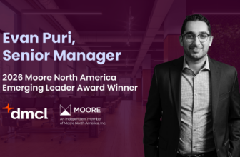 Evan Puri, Senior Manager, Award Winner