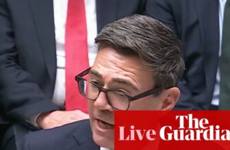 Burnham promises to bring ‘substantial change’ as he gives first Commons address as prime minister – UK politics live | Politics