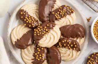 3 Ingredient Butter Cookies – Heavenly Home Cooking