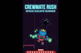 Crewmate Rush Space Escape Runner