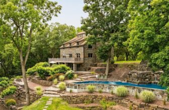 Dramatic Waterfront Estate Overlooking a Bird Sanctuary Near the Catskills Lists for $2.45 Million