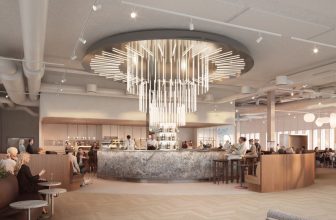 SAS provides a first look at its new Copenhagen Airport lounge