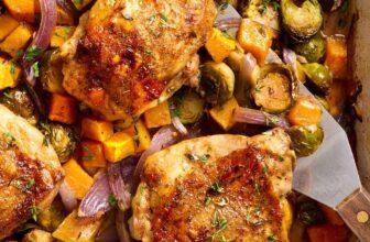 Sheet Pan Chicken Thighs