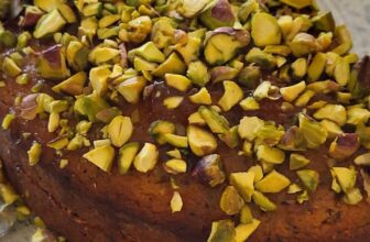 Apricot and Pistachio-Olive Oil Cake