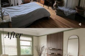 Cluttered Bedroom to Organic Sanctuary, A Japandi Bedroom Transformation –