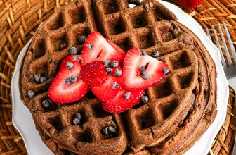 Homemade Chocolate Waffles – Graceful Little Honey Bee