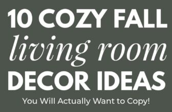 Cozy Fall Living Room Ideas