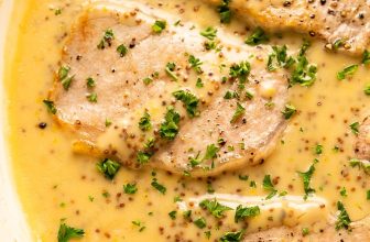 Creamy Honey Mustard Pork Chops