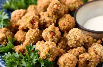 Crispy Fried Olives | Kevin Is Cooking