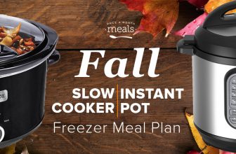 2-n-1 Fall Instant Pot or Slow Cooker Meal Plan